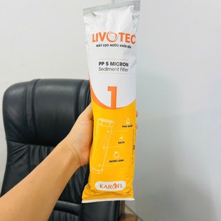 Lõi lọc nước Karofi Livotec 1-2-3 Chính Hãng 100% - Lõi lọc thô Livotec 123