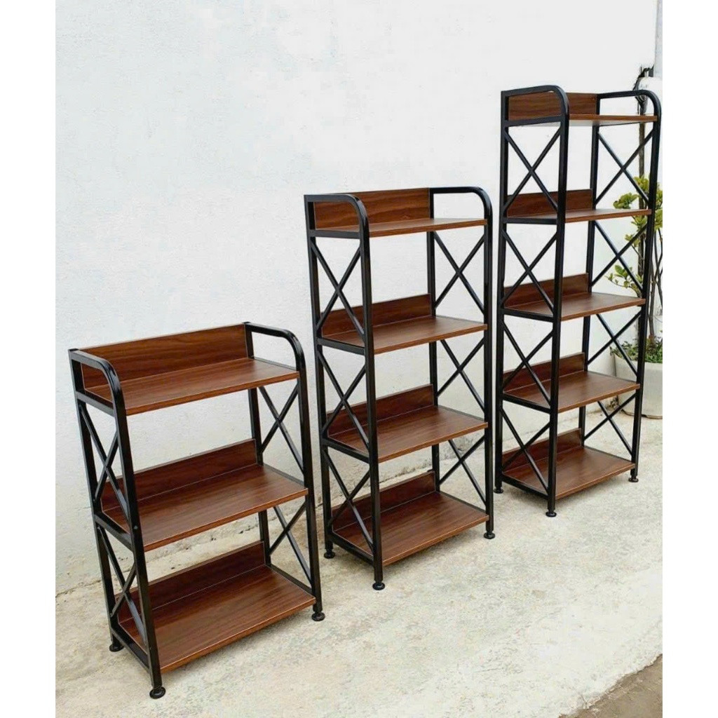 KỆ ĐỂ ĐỒ ,KỆ 3 TẦNG , KỆ GỖ KHUNG SẮT , LIÊN KẾT CHẮC CHẮN , KỆ DOCER TRANG TRÍ NỘI THẤT
