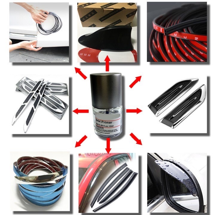 Keo trợ dính 3M Primer 94,tăng cường độ kết dính cho băng dính 2 mặt, hỗ trợ dán phụ kiện xe, loại 10ml