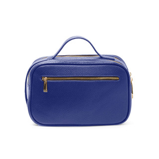Túi Clutch nam, túi Golf du lịch kẹp nách FTT Leather Da Bò Dáng Hộp 2 Ngăn Kéo Có Khóa Số Bảo Mật