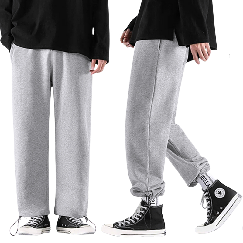 Bigsize Quần Jogger Nam Nữ Lai Rút Dây 40-105KG Ống Suông Thời Trang - MÃ 01