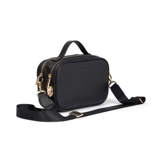 Túi Clutch nam, túi Golf du lịch kẹp nách FTT Leather Da Bò Dáng Hộp 2 Ngăn Kéo Có Khóa Số Bảo Mật