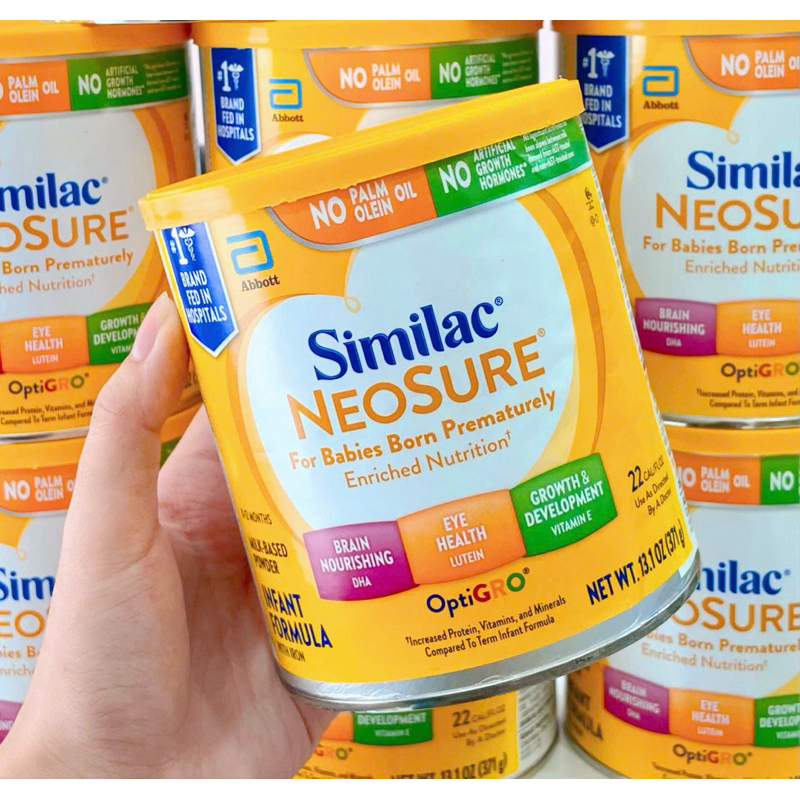[DATE 9/2027 - HÀNG AIR] Sữa SIMILAC NEOSURE MỸ dành cho bé sinh non ...