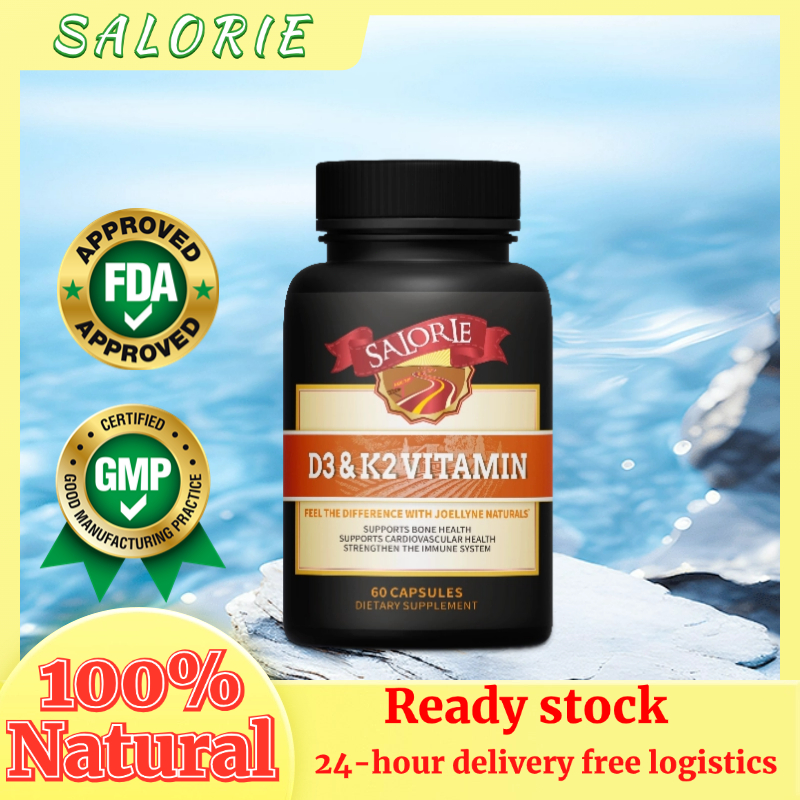 Vitamin D3 K2 5000 Iu giúp xương răng chắc khỏe, cải thiện sức khỏe tim mạch, tăng cường miễn dịch
