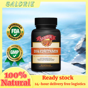Vitamin D3 K2 5000 Iu giúp xương răng chắc khỏe, cải thiện sức khỏe tim mạch, tăng cường miễn dịch