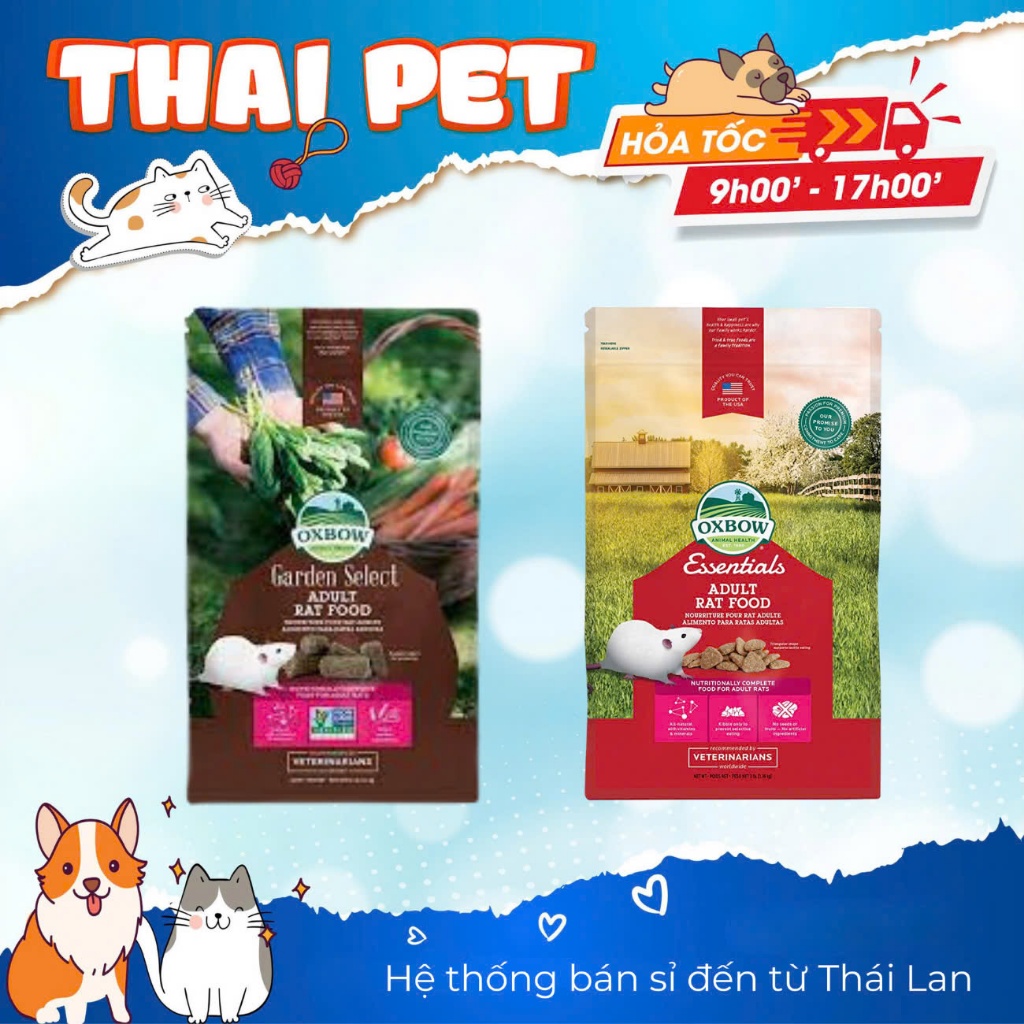 Thức Ăn Nén Chuột Rat Oxbow 3lb FREE SHIP Oxbow Rat Food Only Here 1 ...