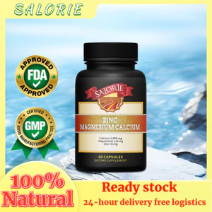 Canxi, Magiê và Kẽm, 2150 mg, tốt cho xương và răng, điều hòa giấc ngủ, miễn dịch