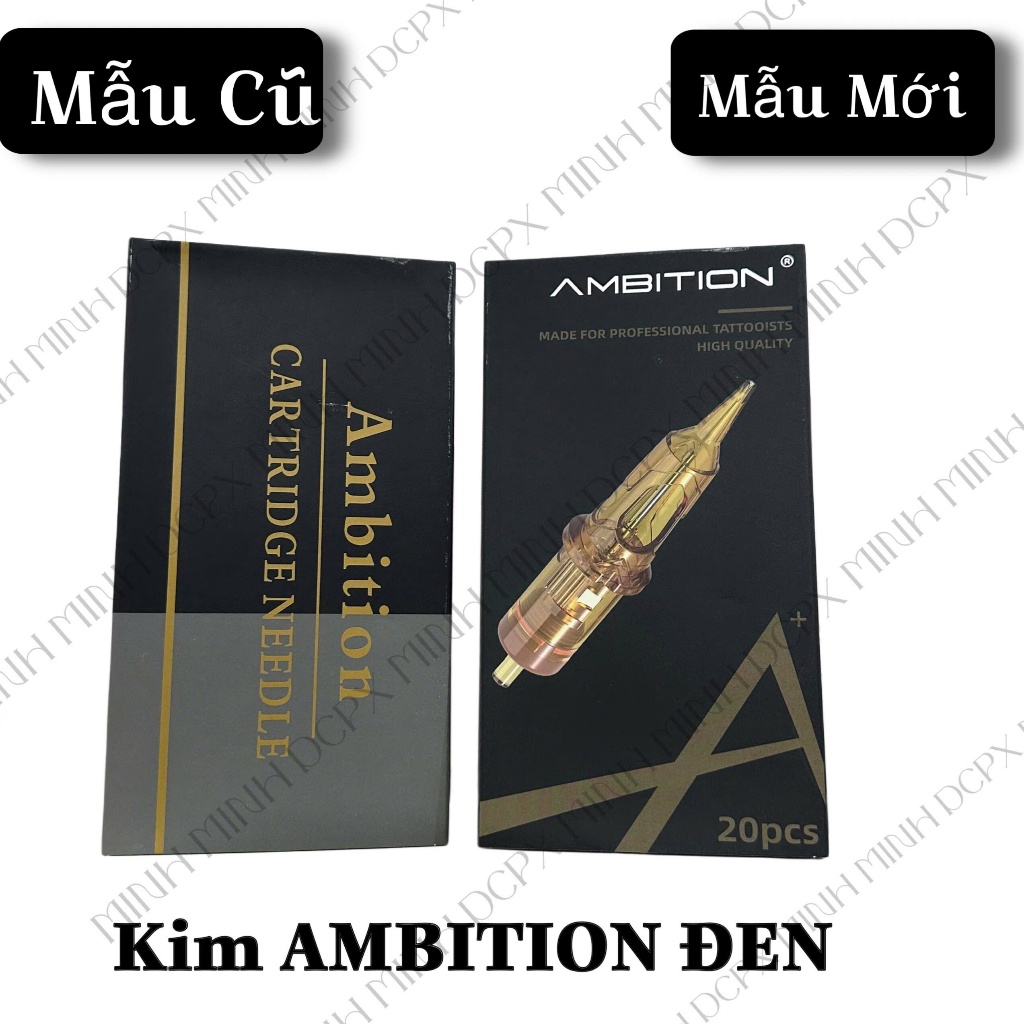 [MẪU MỚI] Kim Ambition Nâu - Kim Đạn Máy Pen, Body Tattoo
