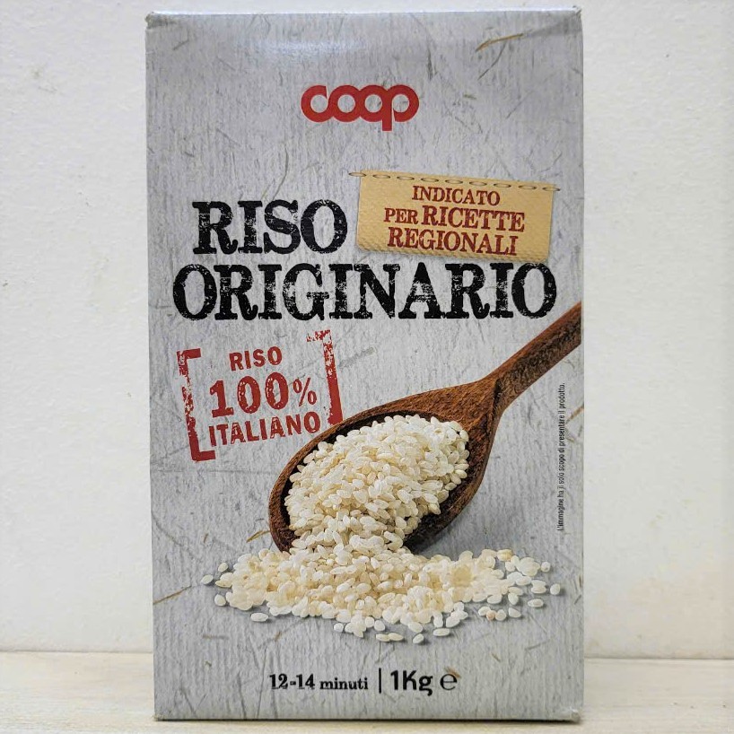 COOP (hộp TRẮNG 1 Kg) GẠO Ý RISO NGUYÊN BẢN Riso Original Rice | Shopee ...