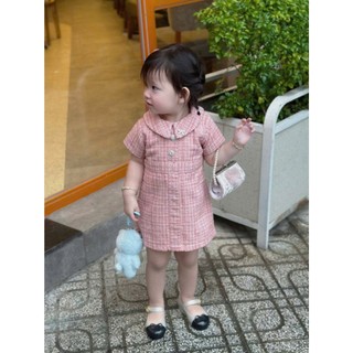 VÁY DẠ HỒNG_BabyBeer Design_hàng VN thiết kế
