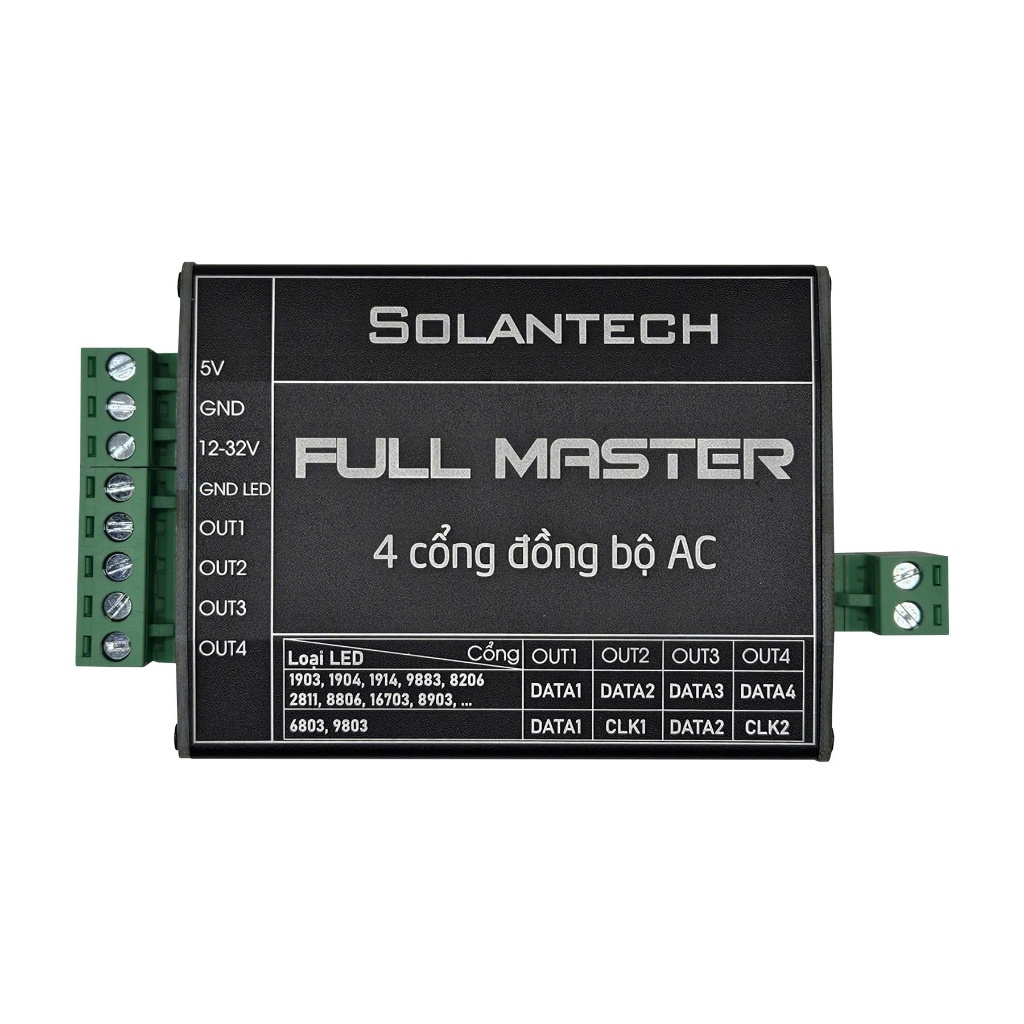 Mạch Full Master 4 cổng đồng bộ AC, mạch led, mạch led full trang trí ...