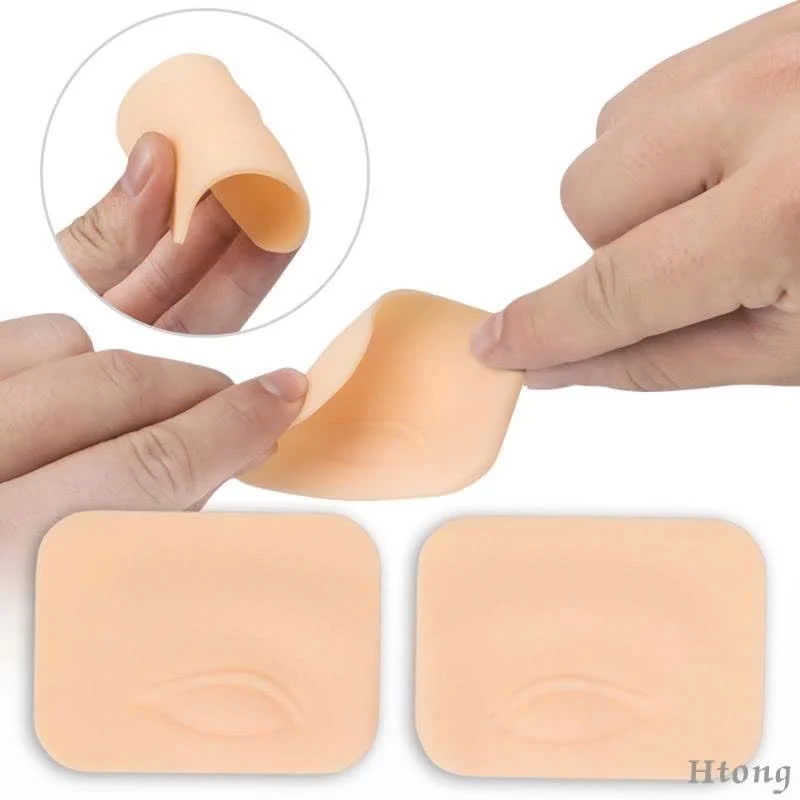 Bộ 3D mắt silicon vẽ sợi, điêu khắc, trang điểm mắt thẩm mỹ