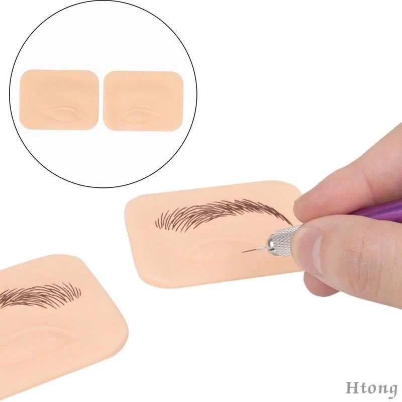 Bộ 3D mắt silicon vẽ sợi, điêu khắc, trang điểm mắt thẩm mỹ