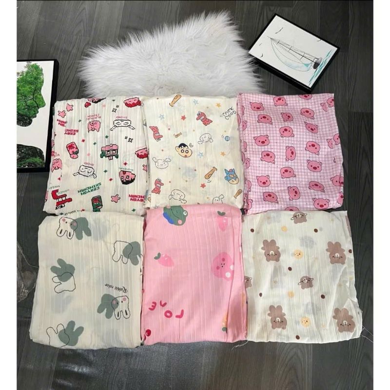 [ Rẻ Vô Địch] Tổng Hợp Các Set Quần Hoạt Hình Heo Hồng+ Mix Kèm Áo Phông Form Rộng Tay Lỡ