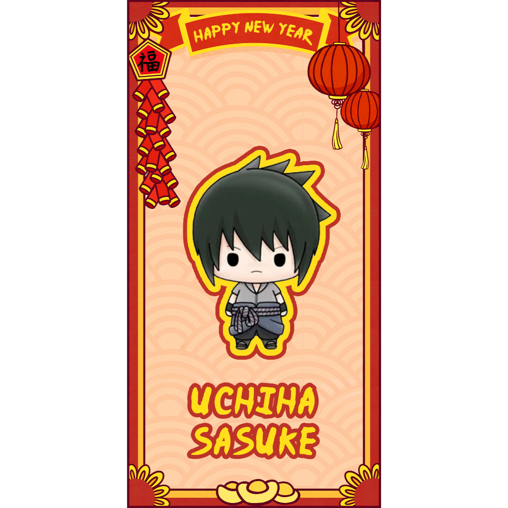 Bao lì xì tết các nhân vật Naruto - Anime Naruto - Lì xì anime