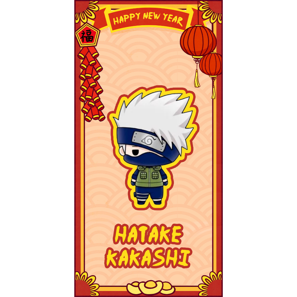 Bao lì xì tết các nhân vật Naruto - Anime Naruto - Lì xì anime