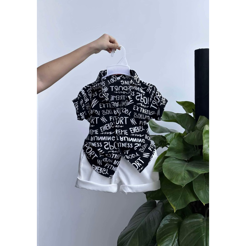 set sơmi hoaj tiết cho bé trai 10kg-52kg TONI BRaND