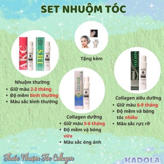 Thuốc Nhuộm Tóc Màu NÂU TRÀ ĐEN Không Cần Tẩy Tóc