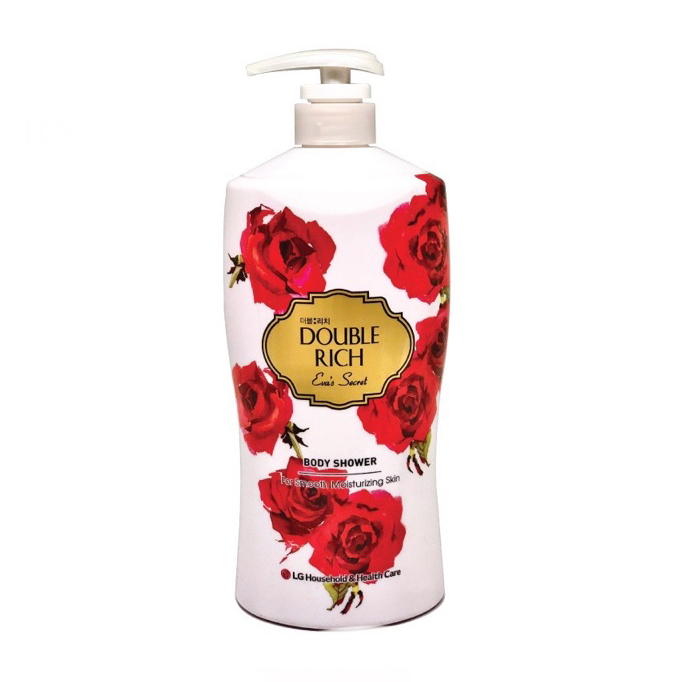Sữa Tắm Double Rich Cân Bằng Ẩm Hương Hoa Hồng 550g, 800g