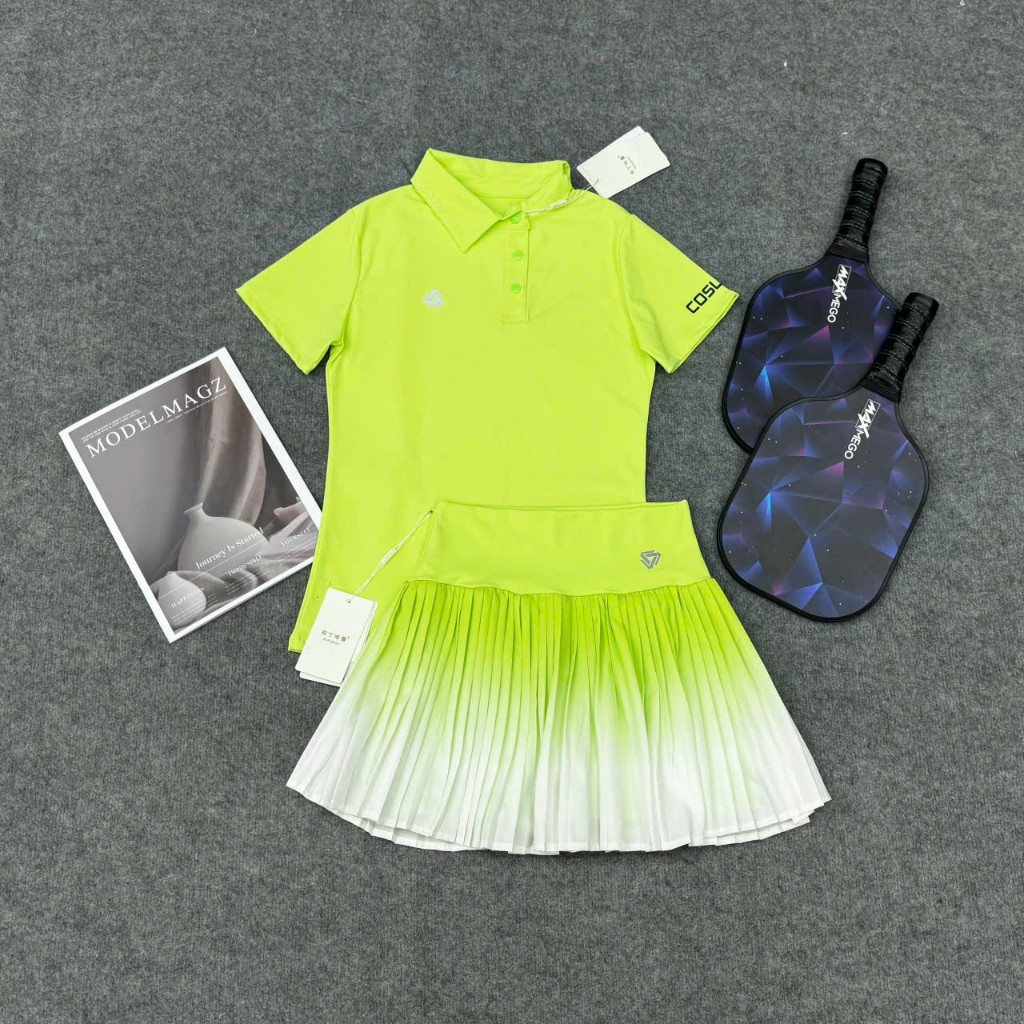 Váy thể thao nữ, Váy hai lớp chơi tennis , Pickleball, Golf, Tennis.... Hàng QC cao cấp