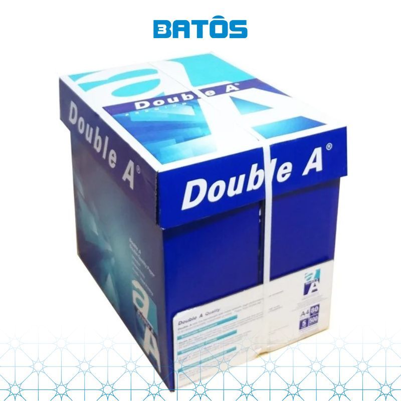 [Có VAT-1 Ream] Giấy A4 Double A 80gsm - Giấy nhập khẩu Thái Lan