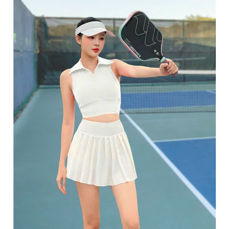 Bộ thể thao nư, Bộ Váy Áo Pickleball, Golf, Tennis, cầu Lông... Hàng Cao Cấp