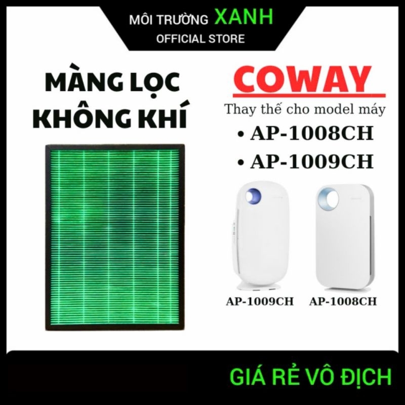 Màng lọc không khí Coway AP-1008CH, Coway AP-1009CH | Shopee Việt Nam