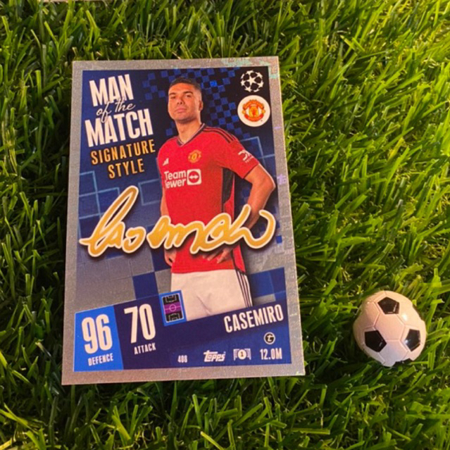 [ CHÍNH HÃNG ] - MAN OF THE MATCH - SIGNATURE STYLE - TOPPS MATCH ATTAX ...