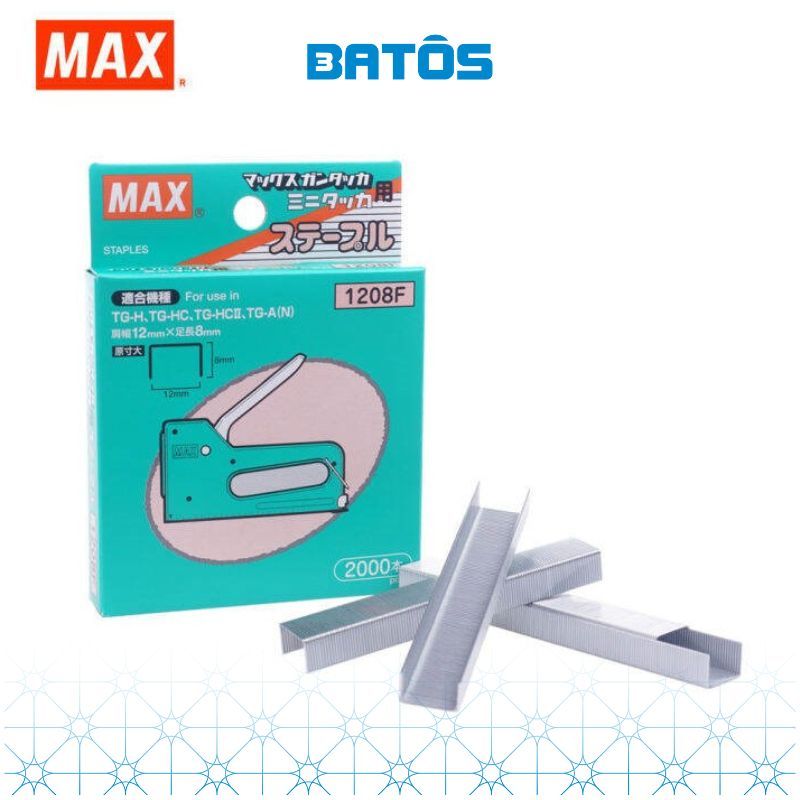 Đinh ghim gỗ MAX 1208F - Dùng cho các loại máy ghim gỗ TG-HC
