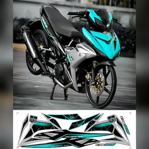 Tem rời Exciter 150cc - Mẫu Y15ZR [8 Màu]. Chất liệu PPF Cao Cấp : 3 Lớp, Chống Nước, Chống Phai Màu. Nhãn Dán Decal