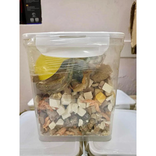 Thịt Sấy Khô LISHI Mix 12 Loại Hộp 660Gr Thức Ăn Cho Mèo Mix Gà Viên, Trứng, Gan, Chim, Cá Pet Hub