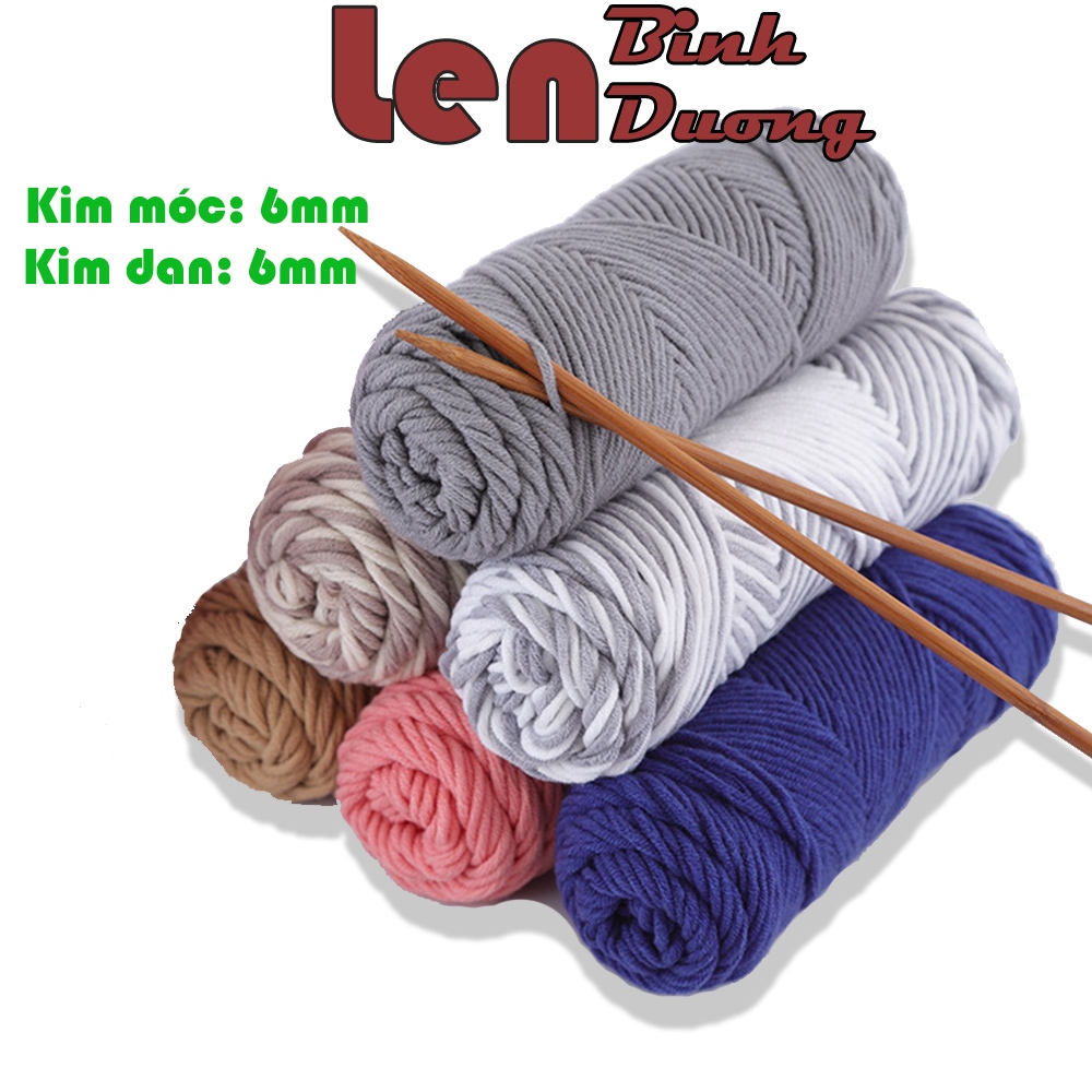 Len Cotton Love, Len Ống Chuyên Dùng Làm Khăn Quàng Cổ Cuộn 100g ...