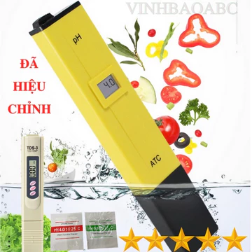 [Đã Hiệu Chỉnh] - Bút Đo Độ PH Của Nước (Dung Dịch Thủy Sinh, Bể Cá ...) ( Máy Đo PH, Dụng Cụ Đo Độ PH )