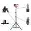 Gậy chụp ảnh livestream cao 2m1 ,quay video ,chụp ảnh. đủ bộ chân 2m1 + bị + kẹp + remote. hàng LINCO chắc chắn
