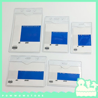 [Sẵn VN] Bao Đựng Thẻ Nhân Viên / Học Sinh / Sinh Viên Nhựa PVC Trong Suốt Dẻo Nhiều Kích Thước