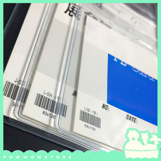 [Sẵn VN] Bao Đựng Thẻ Nhân Viên / Học Sinh / Sinh Viên Nhựa PVC Trong Suốt Dẻo Nhiều Kích Thước
