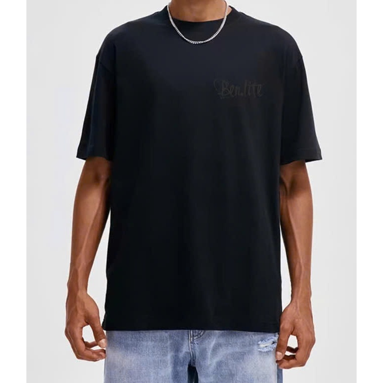 Áo thun Stee Cổ tròn NO WORK NO SLEEP Localbrand ICVCVNI Unisex