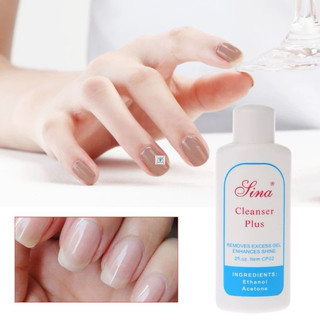 Nước lau gel Sina - cồn lau sơn gel chuyên dụng làm sạch móng