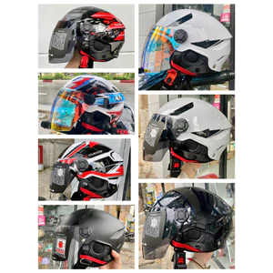 Nón KLT 1/2 Tiger Jet K6 Chính Hãng Đủ Màu Lựa Chọn (Tặng Trùm Đầu Ninja+ Móc Khóa + Tem chữ K)