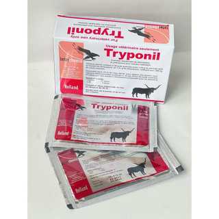 Thuốc thú y Interchemie 1 hộp 10 gói TRYPONIL/TRYPONIL SUPER 2.36 g phòng ký sinh trùng cho động vật