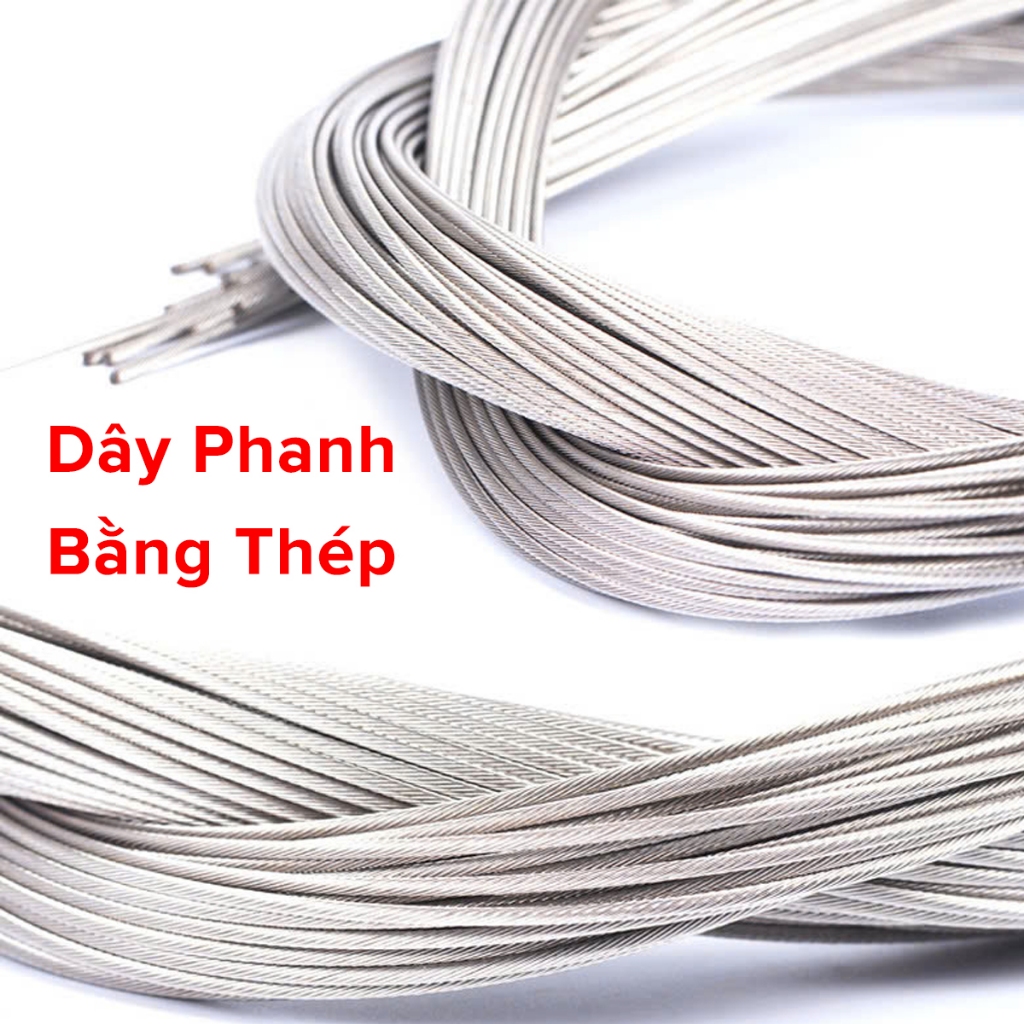 Ảnh Bộ 2 Dây Phanh Xe Đạp Thể Thao, Xe Đạp Thường Lõi Sợi Thép Không Gỉ Bền Bỉ Chắc Chắn Chính Hãng Amalife 4