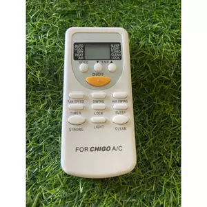 Điều khiển remote từ xa điều hòa máy lạnh chigo hàng tốt-kèm pin-tay đầu bấm điều hòa chigo hàng tốt