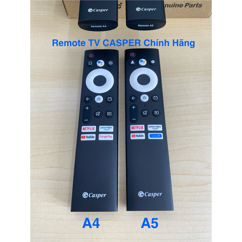 Remote Tivi CASPER A4 A5, Điều Khiển Tivi CASPER Chính Hãng | Shopee ...