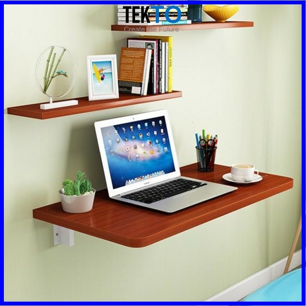 Bàn làm việc, bàn kê đồ treo tường, kệ trang trí gấp gọn, treo tường tiện dụng - 138
