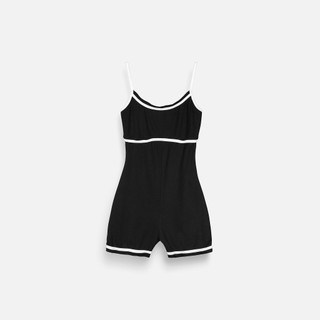 [Deal Độc Quyền] Jumpsuit Nữ Strap Line Mix, Chất Vải Thun Gân Thoải Mái, WJS005, SOME HOW STORE