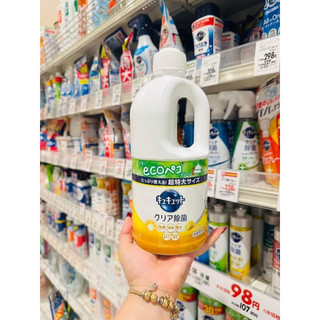 Nước Rửa Bát Kyukyuto KAO Nhật Bản 1250ml