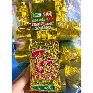 Trà Xanh Tân Cương Thái Nguyên - Gói 100g, Trà Bắc Tân Cương