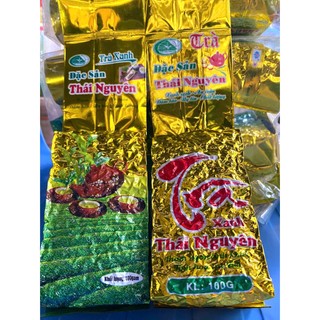 Trà Xanh Tân Cương Thái Nguyên - Gói 100g, Trà Bắc Tân Cương