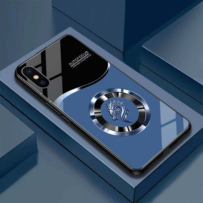 Ốp Lưng cho IPHONE X, XS, XR, XSMAX Mặt lưng kính cường lực, cao cấp Họa tiết