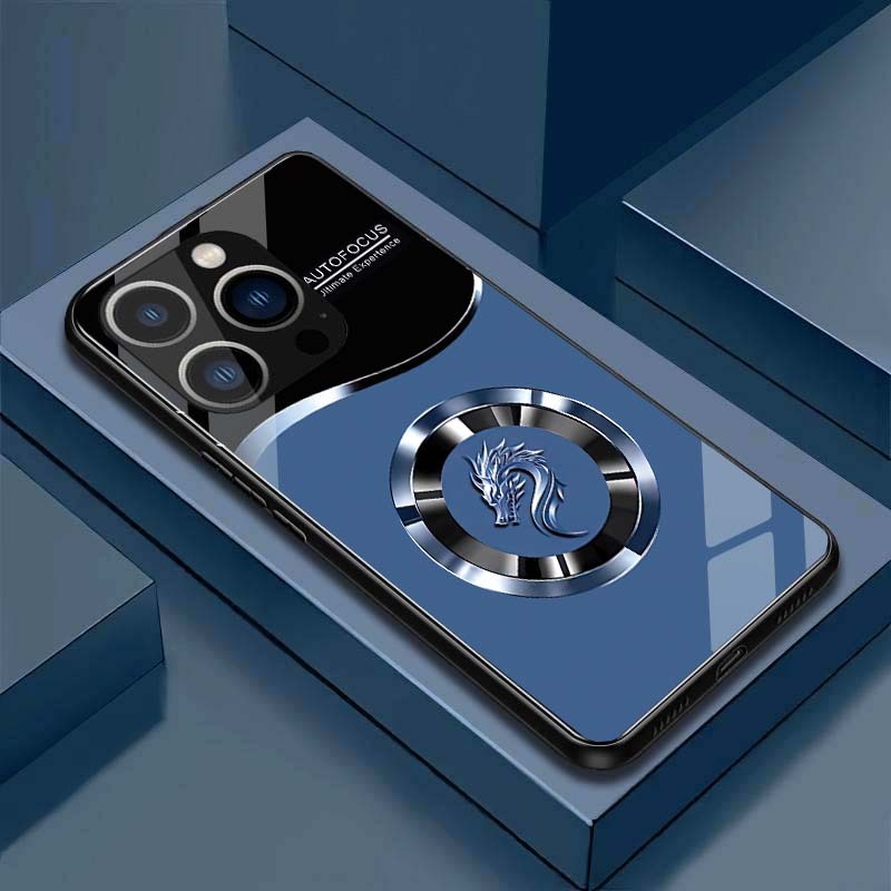 Ốp Lưng cho IPHONE 16, 16 PLUS, 16 PRO, 16 PROMAX Mặt lưng kính cường lực, Sang Trọng, Chống Trầy, Bảo Vệ Toàn Diện